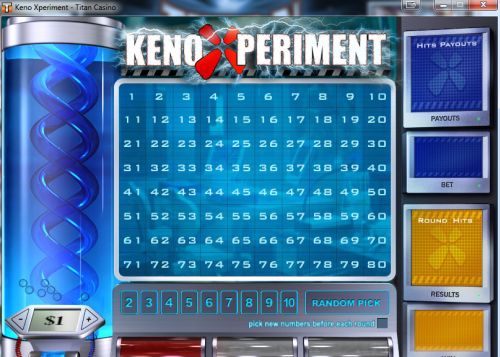 keno-xperiment